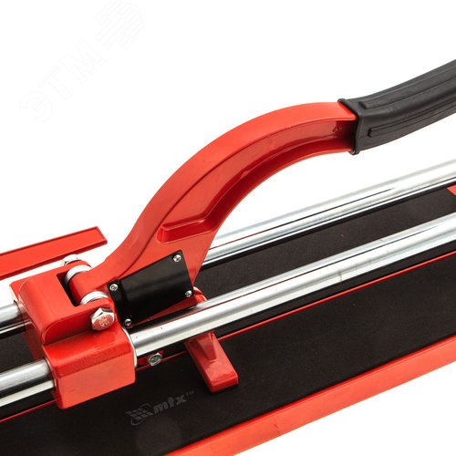 Плиткорез 400 х 16 мм, литая станина,каретка на подшипниках, усиленная рукоятка - фото 5