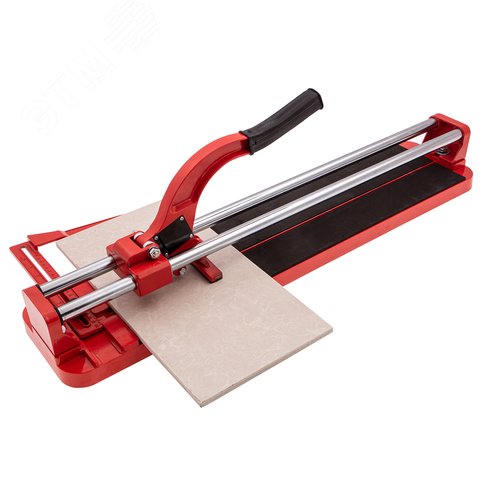 Плиткорез 600 х 16 мм, литая станина,каретка на подшипниках, усиленная рукоятка - фото 6