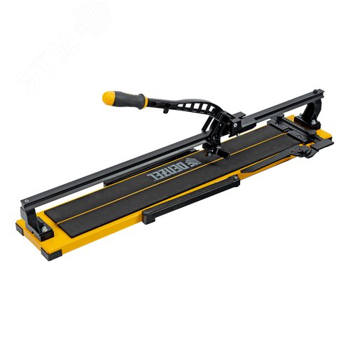 Плиткорез рельсовый 800х16мм, каретка на подш., стальная станина, усил. рукоятка-пенал - фото 2