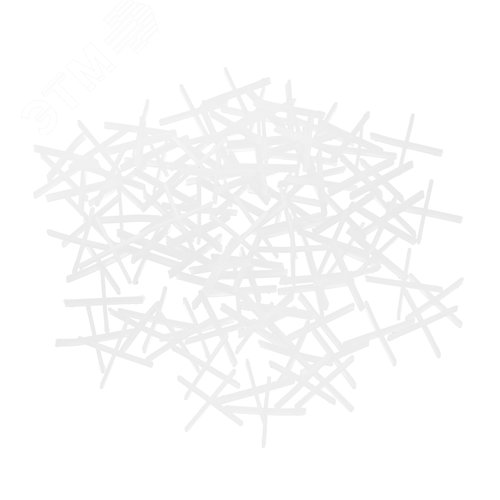 Крестики, 1,0 мм, для кладки плитки, 100 шт. - фото 1