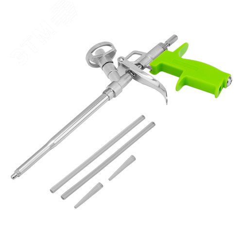 Пистолет для монтажной пены, корпус из алюминиевого сплава - фото 1