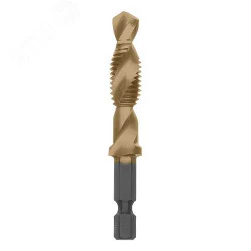 Сверло-метчик М10 х 1,5 мм, Р6М5 - фото 2