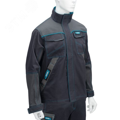 Изображение товара Куртка профессиональная рабочая, 97% хлопок 3% спандекс, XXL (шт)