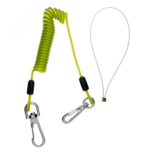 Подвес для инструмента, макс. вес 10 кг, стальной сердечник, нержавеющие застежка и кольцо - фото 1