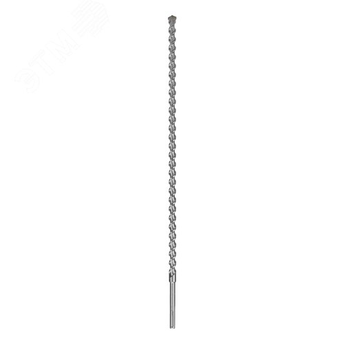 Бур по бетону, 28 х 1000 мм, SDS MAX c крестовой пластиной - фото 2