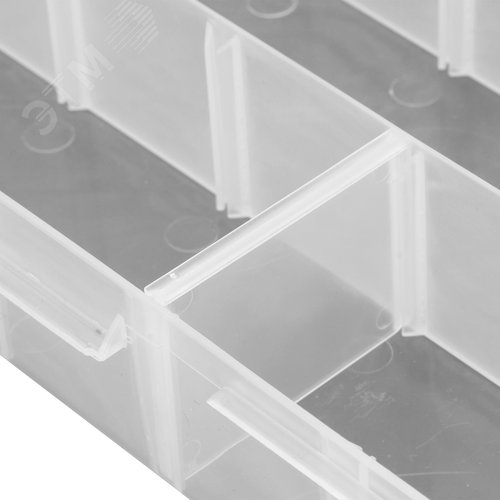 Органайзер универсальный малый 190х160х45 мм, прозрачный матовый - фото 4