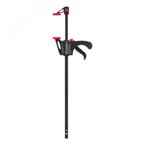 Изображение товара Струбцина универсальная, быстрозажимная, F-образная, 300 х 415 х 45 мм, пластиковый корпус (шт)