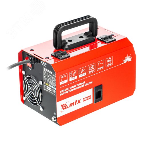 Аппарат инвертор. полуавтомат. cварки FCAW-130, 130 А, ПВ 60% - фото 2