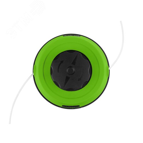 Катушка для триммера полуавтомат., легкая заправка, гайка М10х1,25 левая - фото 1