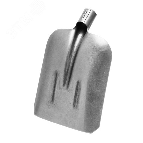 Лопата совковая, 235х285, ребра жесткости, рессорная сталь, 0,9 кг, без черенка, LUXE - фото 2