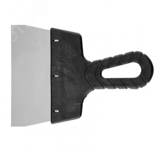 Шпатель фасадный из нержавеющей стали, 150 мм, пластмассовая ручка//Sparta - фото 2