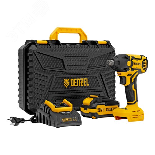 Гайковерт ударный аккумуляторный бесщет. CIWH-BL-20-350, Li-Ion, 20 В - фото 1