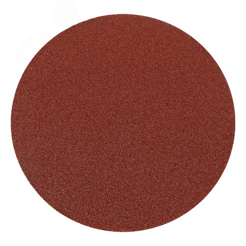 Круг абразивный на ворсовой подложке под липучку, P 80, 125 мм, 10 шт. - фото 2