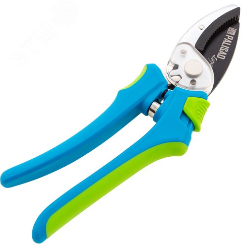 Секатор с наковальней, 205 мм, двухкомпонентные рукоятки, LUXE - фото 2