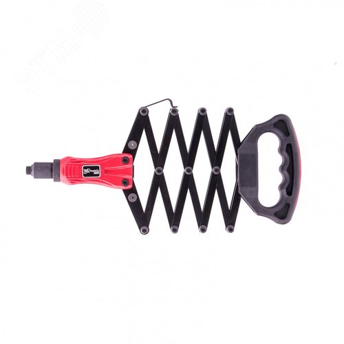 Изображение товара Заклепочник ручной, 'Гармошка', усиленный, заклепки 2,4-3,2-4,0-4,8-6,4 мм, PRO (шт)