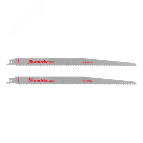 Изображение товара Полотна по дереву для сабельной пилы S1344D 275 / 4,3 мм, HCS, 2 шт., PRO (шт)
