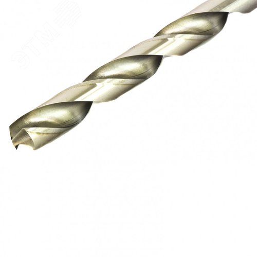 Сверло по металлу, 12,0 х 205 мм, полированное, удл., HSS, 5 шт. цил. хв. - фото 2