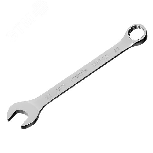 Изображение товара Ключ комбинированный, 22 мм, CrV, полированный хром (шт)