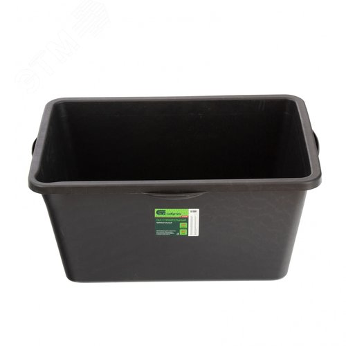 Таз прямоугольный строительный, 60 л Россия - фото 1