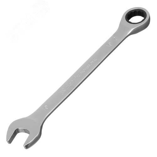 Изображение товара Ключ комбинированный трещоточный, 19мм, CrV, зеркальный хром (шт)
