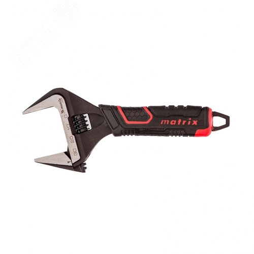 Изображение товара Ключ разводной, тонкие губки, фосфатированный, 2-х комп рукоятка, 150 мм, CrV, PRO (шт)