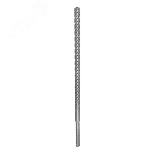 Бур по бетону, цельная крестовая пластина, 14x315 мм, SDS PLUS - фото 2