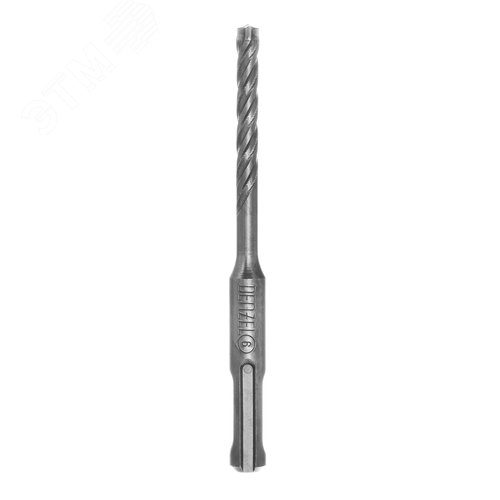 Бур по бетону, цельная крестовая пластина, 6x115 мм, SDS PLUS - фото 2