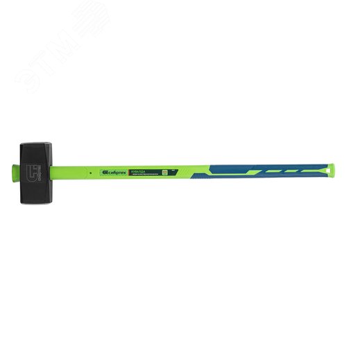 Кувалда, 8000 г, фибергласовая обрезиненная рукоятка - фото 2