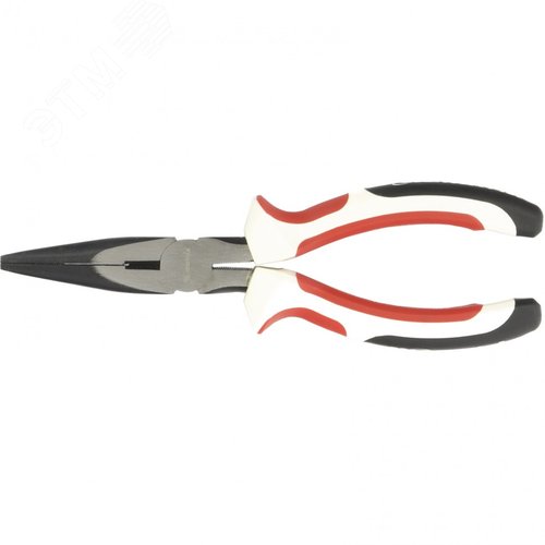 Изображение товара Длинногубцы Premium, 180 мм, прямые, трехкомпонентные рукоятки (шт)