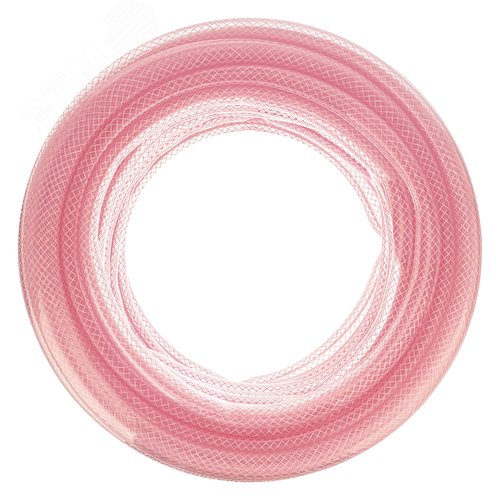 Шланг эластичный 3/4, 25 м прозрачный розовый - фото 2