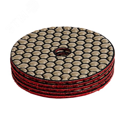 Изображение товара Алмазный гибкий шлифовальный круг, 100 мм, P 800, сухое шлифование, 5шт. (шт)