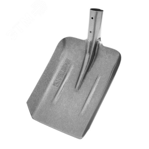 Лопата совковая, 230х275, ребра жесткости, рессорная сталь, 0,9 кг, без черенка, LUXE - фото 1