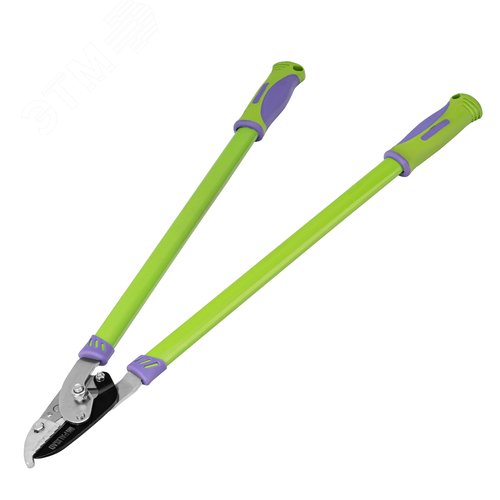 Сучкорез с наковальней, 710 мм, двухрычажный механизм, двухкомпонентные рукоятки - фото 2