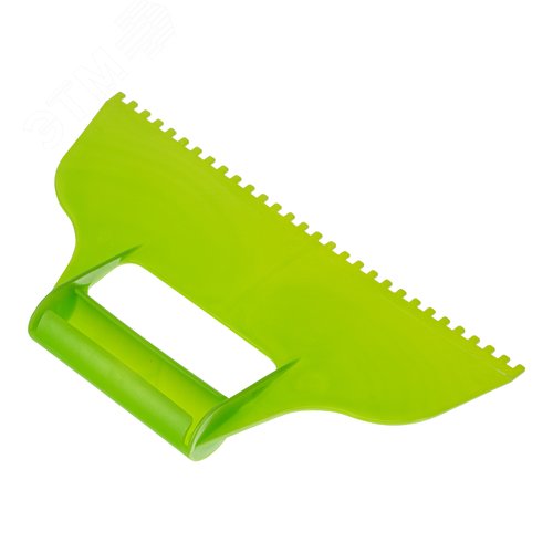 Шпатель для клея, пластмассовый, зубчатый 4х4 мм - фото 2