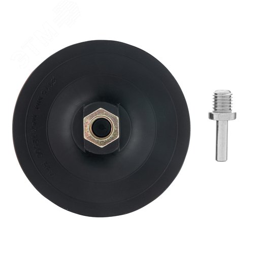 Изображение товара Насадка для дрели и УШМ с липучкой, 115 мм, твердая (шт)