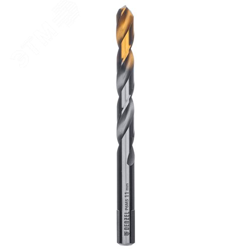 Сверло спиральное по металлу 11 x 142мм, Р6М5, Golden Tip - фото 2