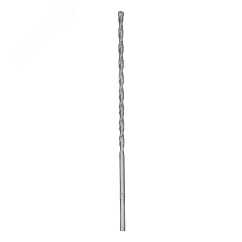 Сверло по бетону, 6 х 200 мм, цилиндрический хвостовик - фото 2
