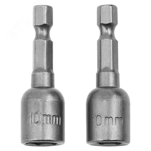 Изображение товара Биты с торцевыми головками 10x45 мм, 2 шт. (уп)