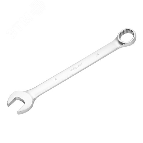 Ключ комбинированный 60мм, никелированный - фото 1