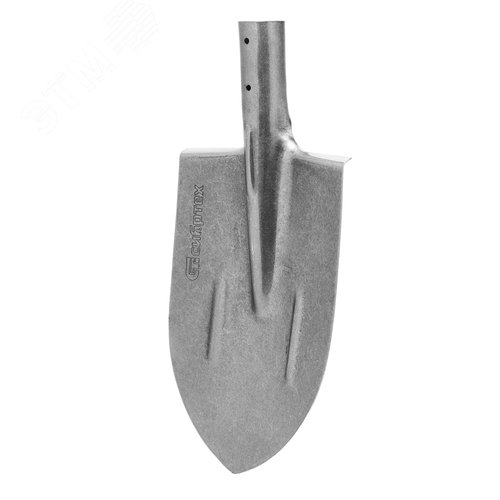 Лопата штыковая, 205х290, ребра жесткости, рессорная сталь, 0,7 кг, без черенка - фото 1