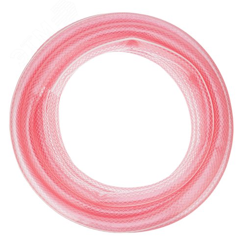 Шланг эластичный 3/4, 15 м прозрачный розовый - фото 2