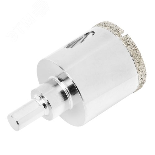 Сверло алмазное по керамограниту, 40 х 67 мм, 3-гранный хвостовик - фото 2