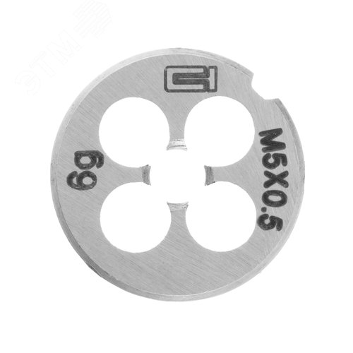 Плашка М5 х 0,5 мм - фото 2