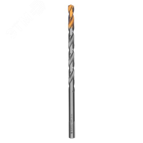 Сверло спиральное по металлу 8 х 165 мм, Р6М5, Golden Tip, удлиненное - фото 2