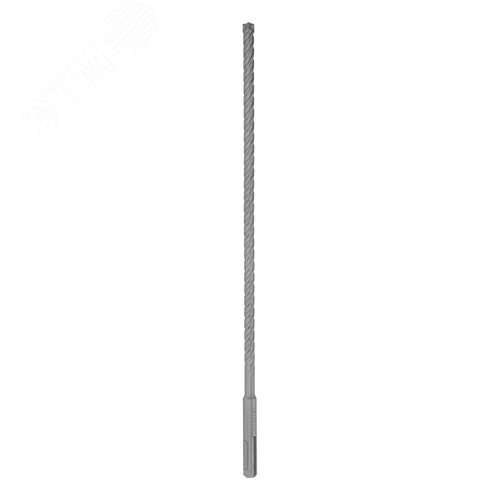 Бур по бетону, цельная крестовая пластина, 8x315 мм, SDS PLUS - фото 2