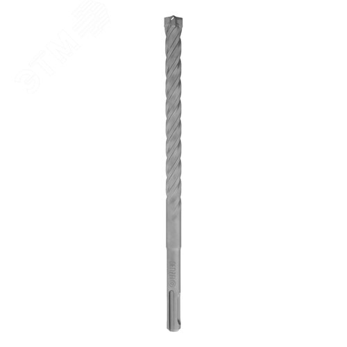 Бур по бетону, цельная крестовая пластина, 12x215 мм, SDS PLUS - фото 2