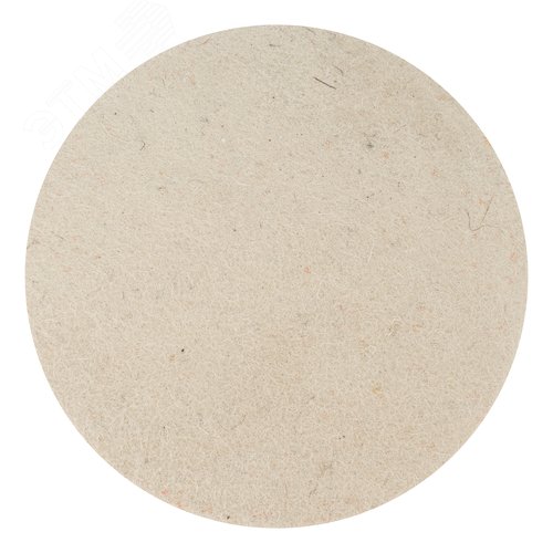 Изображение товара Диск полировальный из натурального войлока, 'под липучку' 150 х 7 мм (шт)