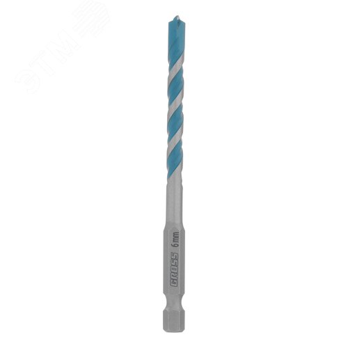 Сверло универсальное, Multipurpose PRO, 6-гр. хвостовик, 6мм - фото 1