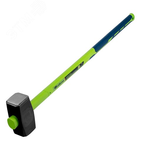 Кувалда, 6000 г, фибергласовая обрезиненная рукоятка - фото 1