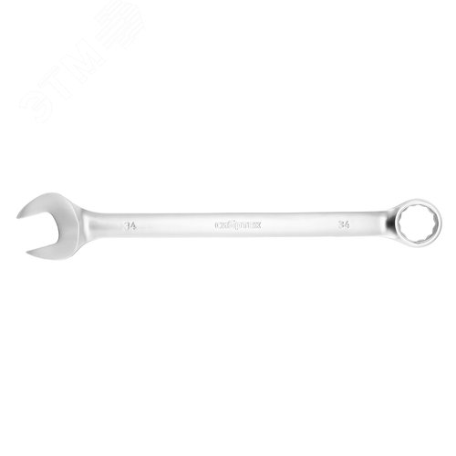 Ключ комбинированный 34мм, никелированный - фото 2